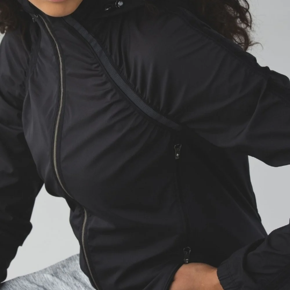 Lululemon Gather And Sprint Jacket Black